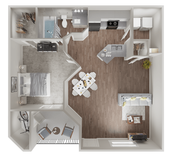 The Glades Apartment Homes in Altamonte Springs I Floorplans