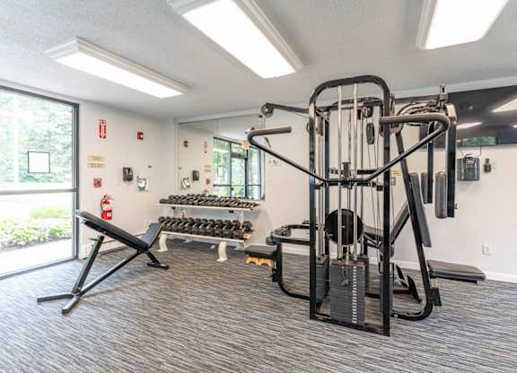 the preserve at ballantyne commons fitness room