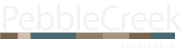 the logo or sign for the apartment building
