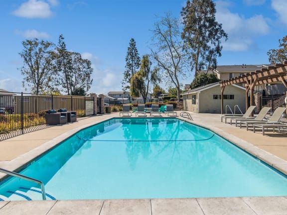 Community pool and sundeck