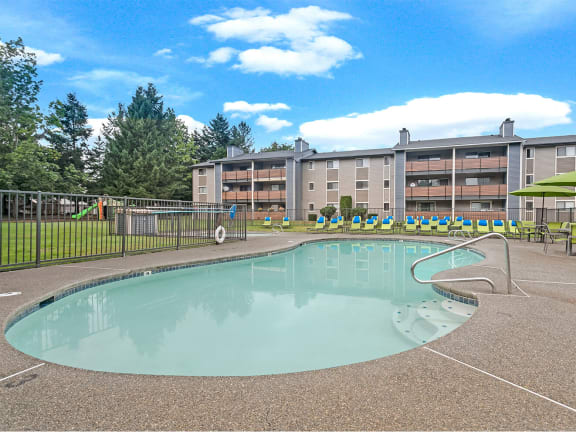 Community pool and sundeck