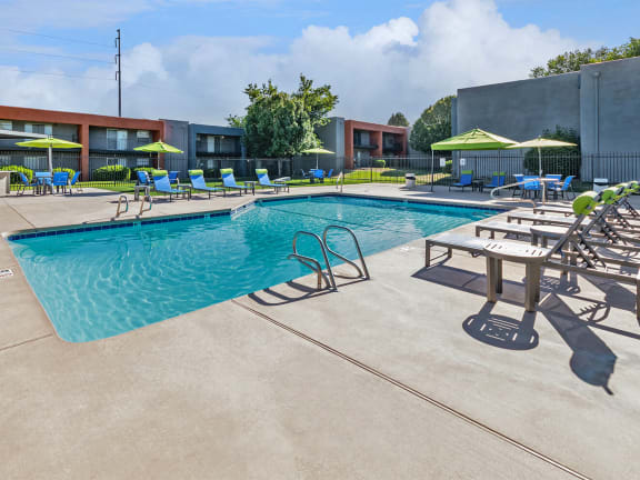 Swimming pool and sundeck