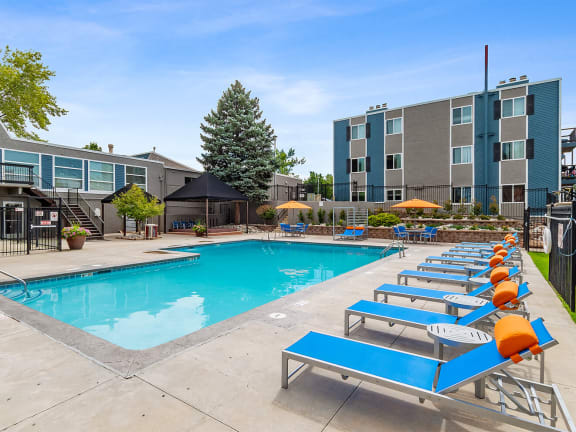 Resort style pool at Revive at 9 Mile Station