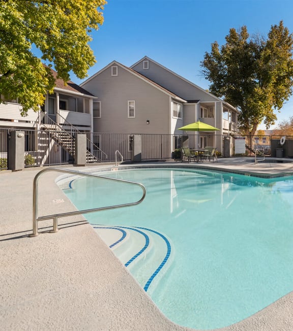 the swimming pool at the villas at stone creek at Bella Vista, St. George, UT, 84790