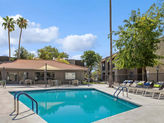 Community pool and sundeck