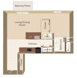  Floor Plan Coyote underground parking