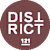 A brown circle with the word DISLIKE in it.