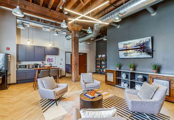 Clubhouse at Rocket Transfer Lofts, Iowa