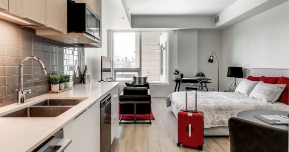 Studio at Southpark on Whyte, Edmonton, Alberta, T6E 3S3
