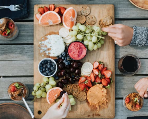 Beautiful Charcuterie Platter at Foxboro Apartments, Wheeling, 60090