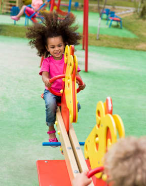 kids at playground