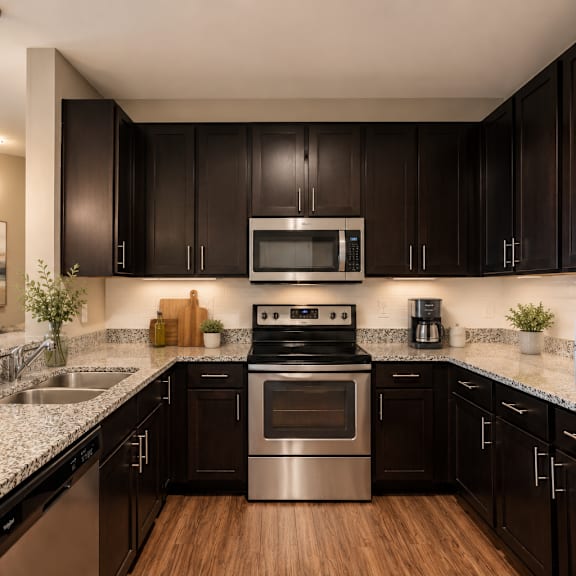 Spacious Kitchen at Integra Vista Apartments in Hixson, 37343