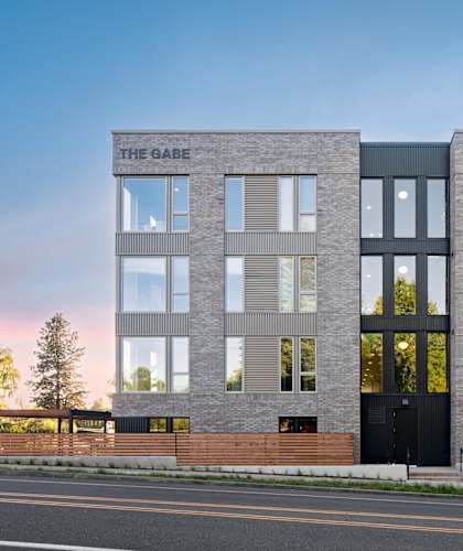 The Gabe Apartments in Portland, Oregon Exterior