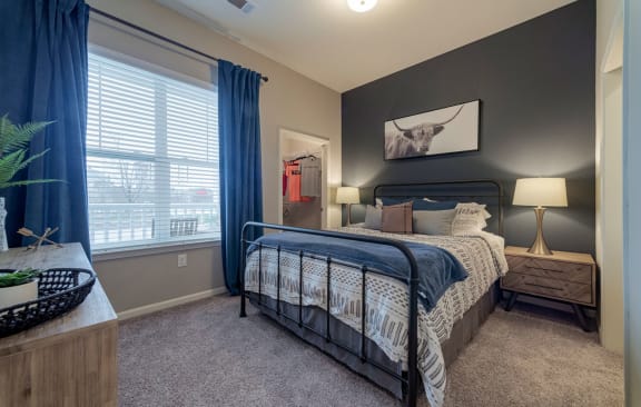 Bedroom at Seleno at Bridge Street, Huntsville, Alabama