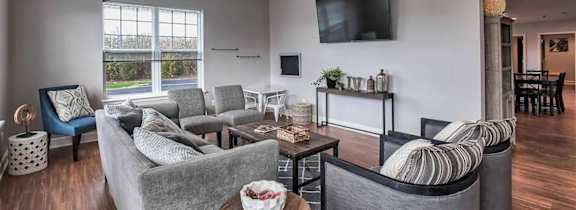 Modern Living Area at Iroquois Village, Niskayuna, NY, 12309