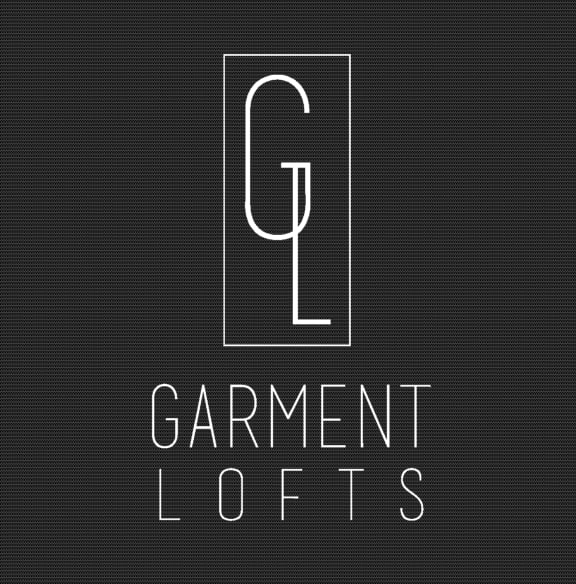 Logo at Garment Lofts, Los Angeles