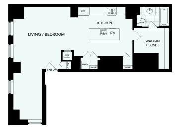 A03 - The Republic Apartments - 2D floor plans