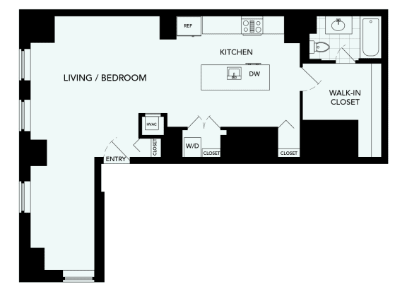 A03 - The Republic Apartments - 2D floor plans