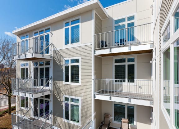Private Patio/Balcony at 7 Cameron, Cambridge, MA 02140