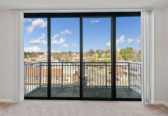 Screened Balcony at The Brittany, Washington