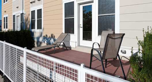 Private Patio/Balcony at Park87, Cambridge, MA 02138