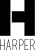 The image shows the word "HARPER" in bold letters.