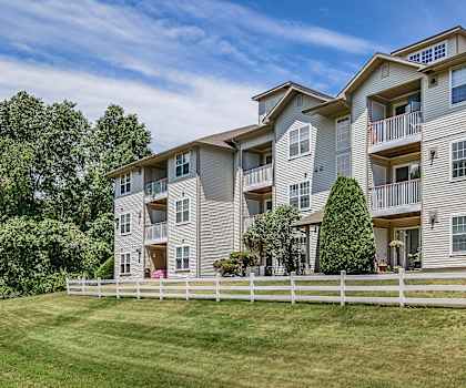 Enjoy beautiful landscaping around your home at Residences at Westborough Station, Westborough, MA