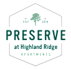 A logo for Preserve at Highland Ridge Apartments is displayed.