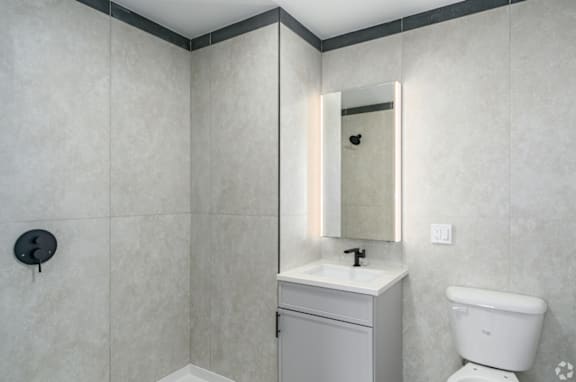 Bathroom walk in shower