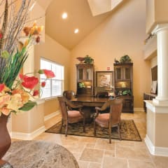 high ceilings inside apartments at The Preserve at Rock Springs in Rock Springs, WY