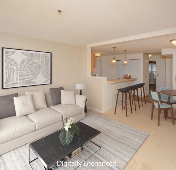 Living Room at Limestone Creek Apartment Homes, Madison, AL 35756