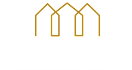 A logo for Deer Valley Apartments featuring three houses.