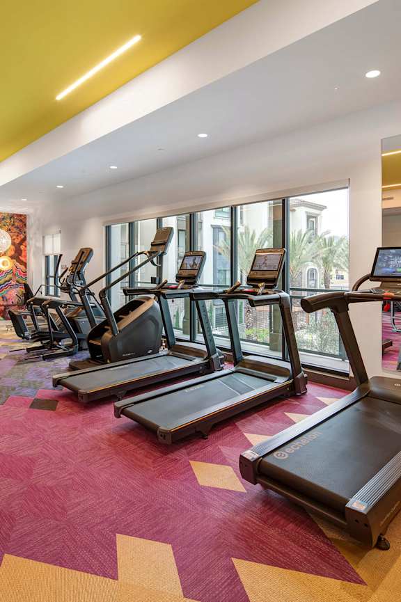 Fitness center at CALIXA Apartment Homes in Camarillo CA