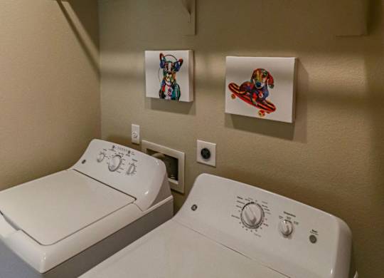 Laundry, Washer, Dryer, Storage