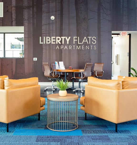 Main Entrance Lobby at Liberty Flats Apartments, Liberty Township, 45069