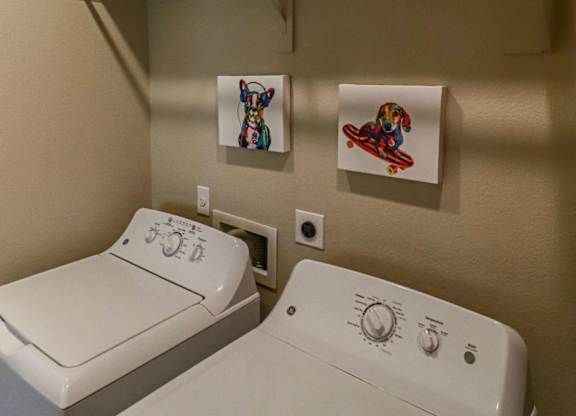 Laundry, Washer, Dryer, Storage