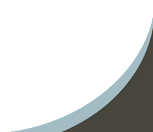 A black and white image with a light blue curve on the right side.