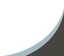 A black and white image with a light blue curve on the right side.