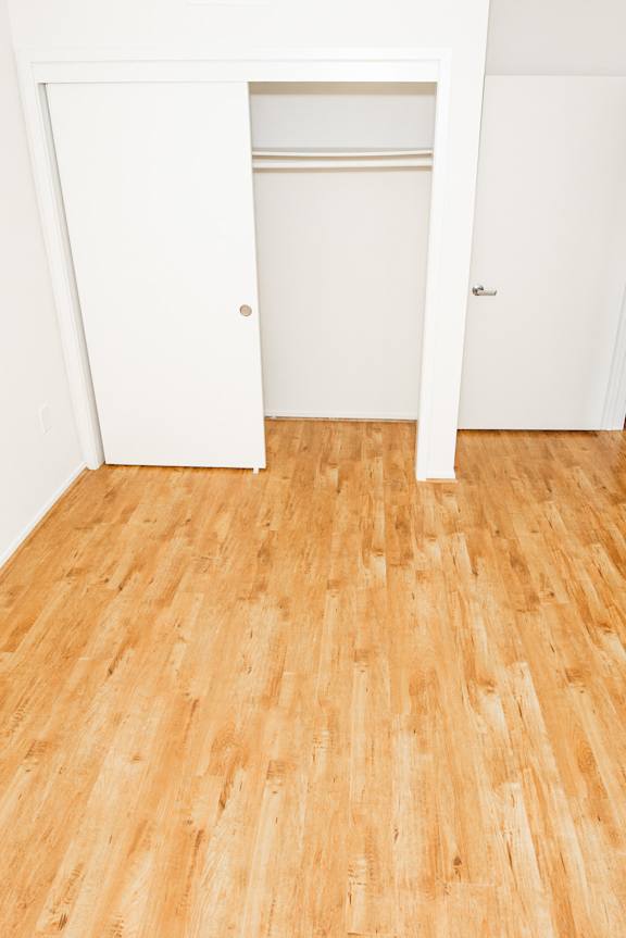 Sample Unit: Bedroom with Closet