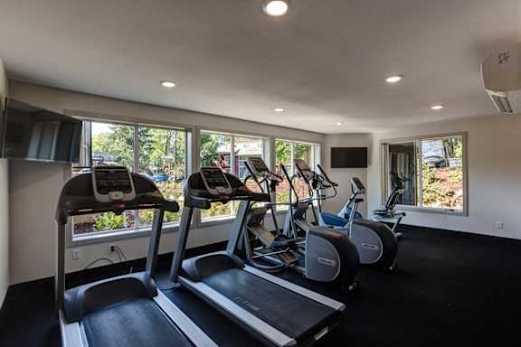 Gym at Commons at Redwood Creek Apartments, Beaverton, 97008