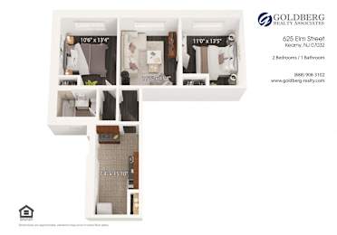  Floor Plan Two Bedroom