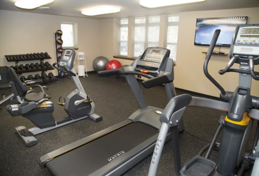 Fitness Room at Vicinato, Madison, WI, 53715