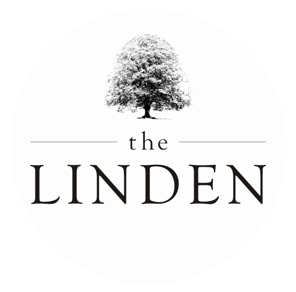 a logo for the linden tree