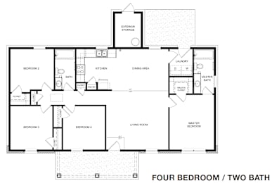  Floor Plan 4 Bedroom