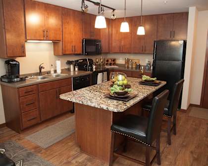 Modern kitchen at Vicinato, Madison, WI, 53715
