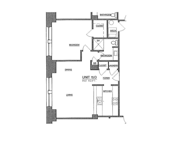 Floor Plan  15-D