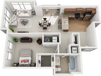  Floor Plan 1N