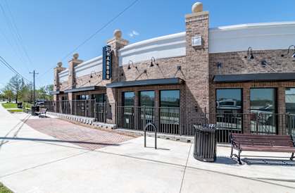 Sky Harbor Apartments in Chamblee, GA photo of the front of the leasing office