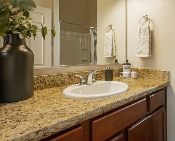 Bathroom at Casitas at San Marcos Apartments in Chandler AZ