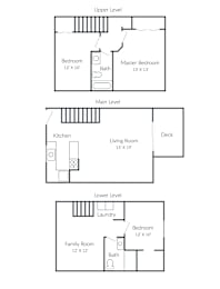  Floor Plan 3 Bedroom Renovated